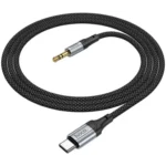 Cabo de conversao de audio HOCO UPA26 FRESH LIGHTNING PARA 3,5MM 1M Preto