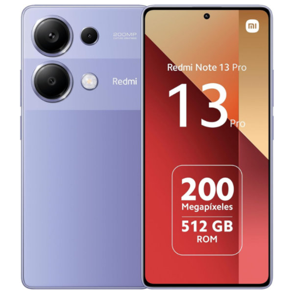 Smartphone Xiaomi Redmi Note13 PRO 12GB/512GB DUAL SIM Roxo