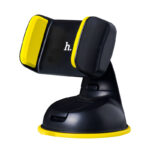 Suporte de Telefone para Carro Hoco CA5 con Ventosa Preto Amarelo