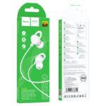 Auscultadores Universal Hoco M103 Rhyme com Cabo e Microfone 3,5mm 1,2m Branco - Image 3