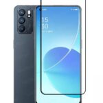 Película de Vidro Temperado 5D  Oppo Reno 6  Preto