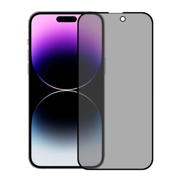 Pelicula De Vidro Anti-Spy Apple Iphone 16 Pro Max 6.9" Preto Privacy