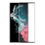 Pelicula De Vidro 5d Completa Curvado Samsung Galaxy S22 Ultra Preto