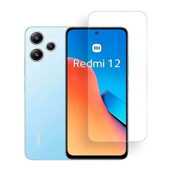 Pelicula De Vidro Xiaomi Redmi 12 5G  6.79" Transparente