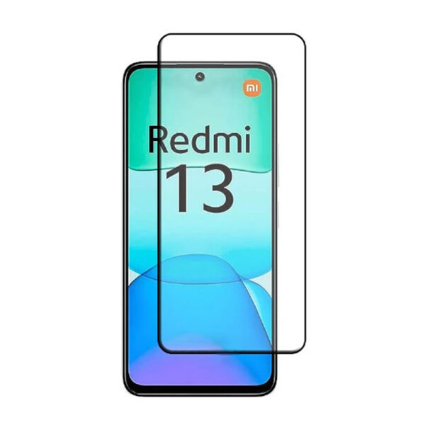 Pelicula De Vidro 5d Completa Xiaomi Redmi Note 13  4G 6.7″ Preto