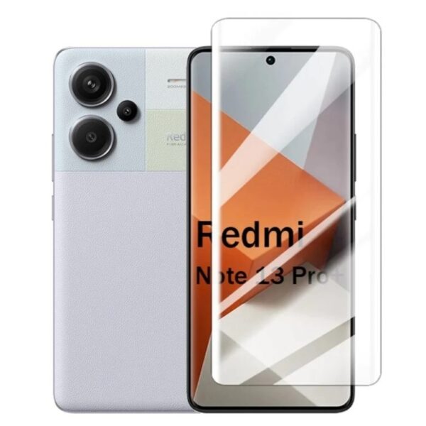 Pelicula De Vidro 5d Completa Xiaomi Redmi  Note 13 Pro+ 5G  6.7″ Preto