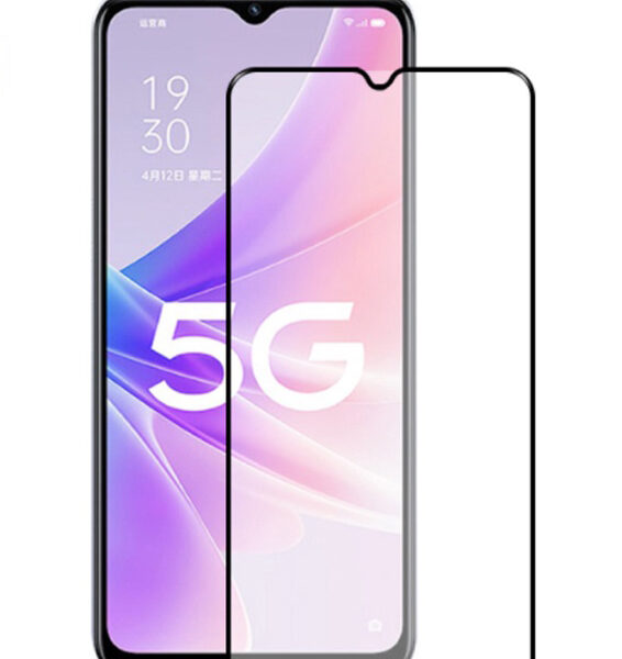 Película de Vidro Temperado 5D  Oppo A77 5G Preto