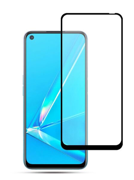 Película de Vidro Temperado 5D  Oppo A92 Preto