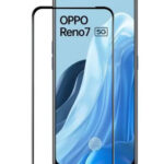 Película de Vidro Temperado 5D  Oppo Reno 7  Preto