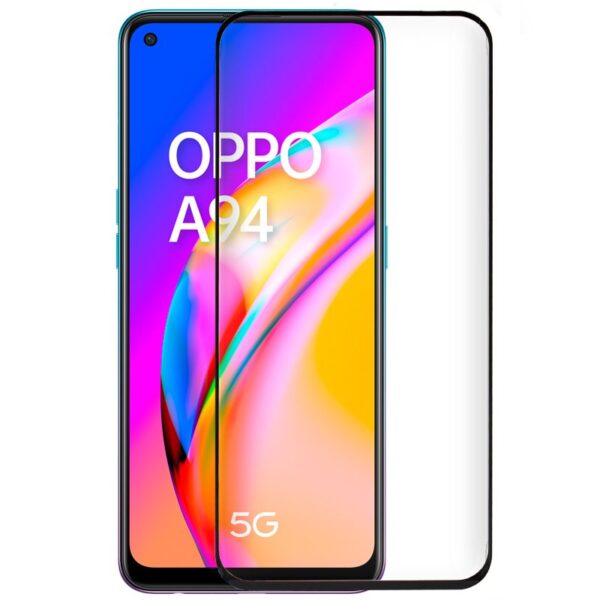 Película de Vidro Temperado 5D Oppo A94 5G Preto