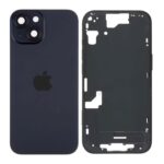 Tampa Traseira Apple Iphone 15 Preto Com Frame