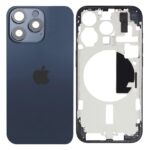 ampa Traseira Apple Iphone 15 Pro Azul Titânio Com Frame homeComponentesTampaTampa Traseira Apple Iphone 15 Pro Azul Titânio Com Frame
