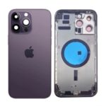 Tampa Traseira Apple Iphone 14 Pro Max Roxo Com Frame