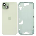 Tampa Traseira Apple Iphone 15 Verde Com Frame