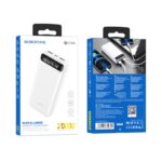 Power Bank Borofone Bj14a Branco 20000mah 2 Usb - Image 2
