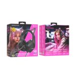 Auscultador Gaming Borofone Bo106 Preto 3.5mm 2m Cat Ear - Image 2