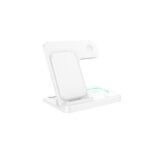 Carregador Wireless Borofone Bq26 Branco 9v 2a 15w Para Iphone/Iwatch/Airpods - Image 4