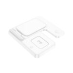 Carregador Wireless Borofone Bq26 Branco 9v 2a 15w Para Iphone/Iwatch/Airpods - Image 3