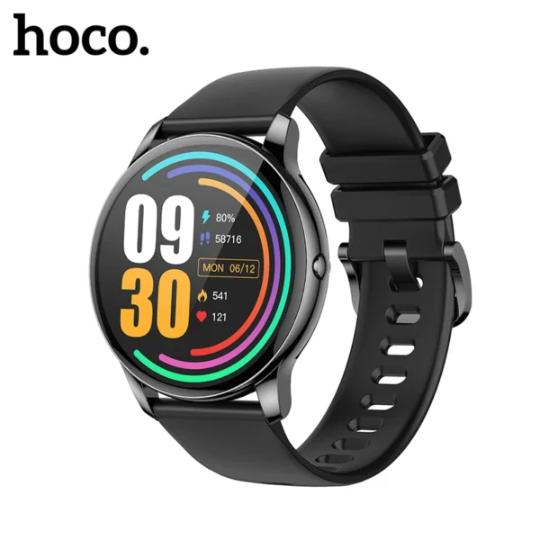 Smartwatch Hoco Y24 Amoled Smart Sports 1,43" (versão de chamada) Preto