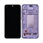 Touch+Display+Frame Samsung Galaxy A36 5G (A366) Service Pack Branco/Prata