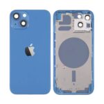 Tampa Traseira Apple Iphone 13 Azul Com Frame
