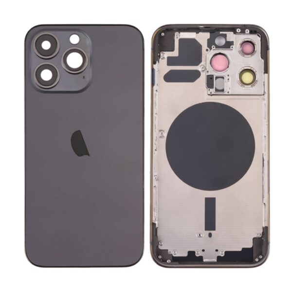 Tampa Traseira Apple Iphone 13 Pro Grafite Com Frame