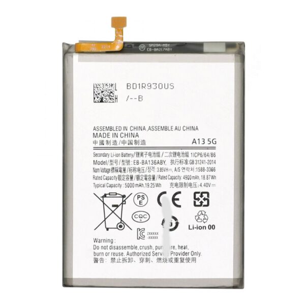 Bateria Samsung Galaxy A13 5g (A136) Eb-Ba136aby 5000mah 3.85v 19.25wh