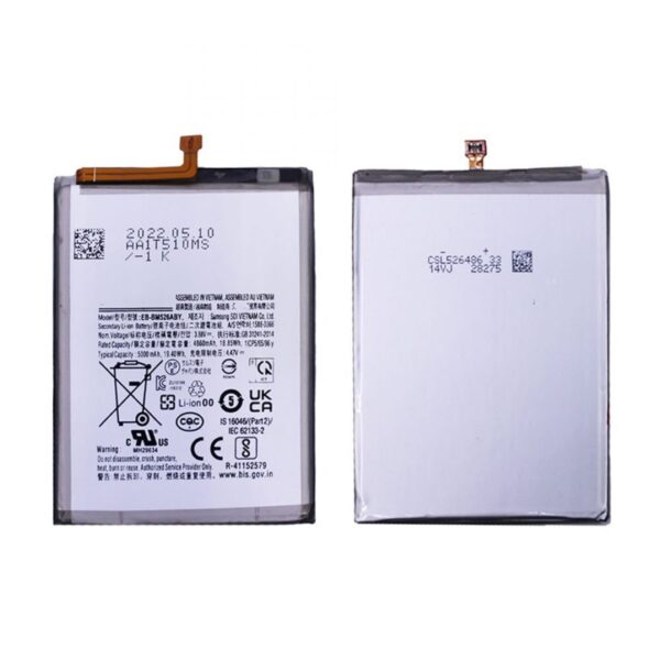 Bateria Samsung Galaxy M52 5g/M23/A23 4g (M526/M236/A235) Eb-Bm526abs 5000mah/3.88v/19.40wh