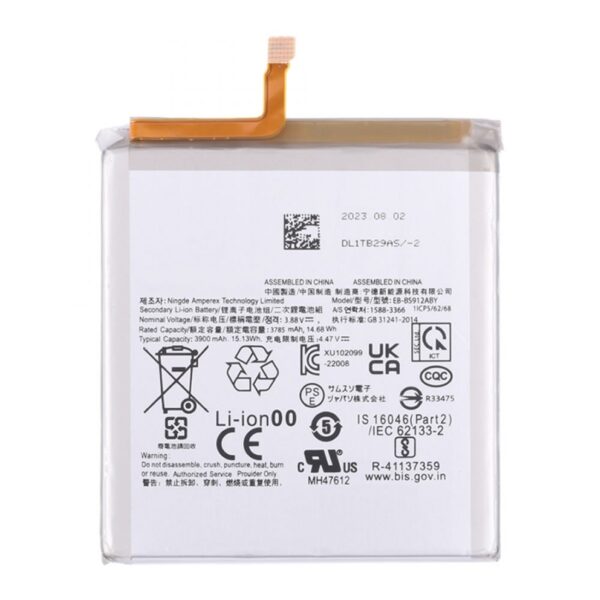 Bateria Samsung Galaxy S23 (S911b) Eb-Bs912aby 3900mah 4.47v