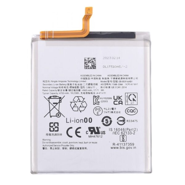 Bateria Samsung Galaxy S23 Plus (S916b) Eb-Bs916aby 4700mah