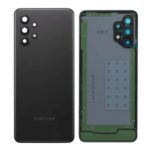 Tampa Traseira Samsung Galaxy A32 4g (A325) Preto Com Lente De Câmera