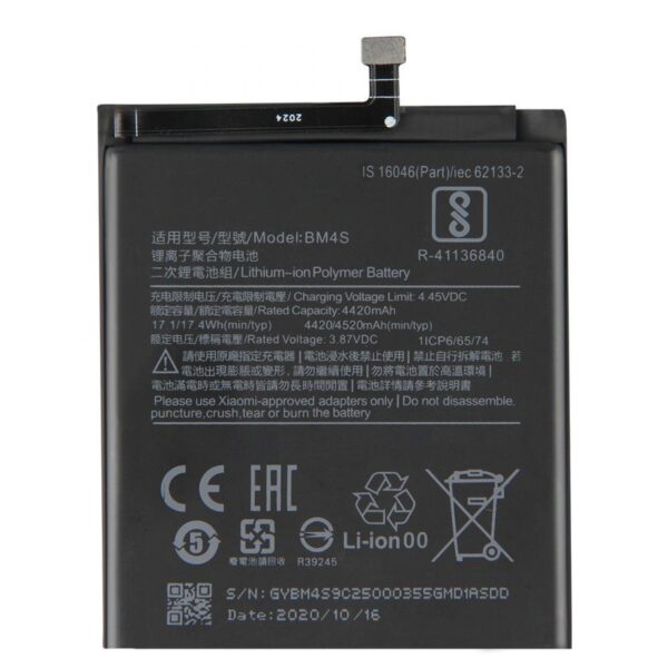 Bateria Xiaomi Redmi 10x 5g /Redmi 10x Pro 5g 4520mah 3.87v Bm4s