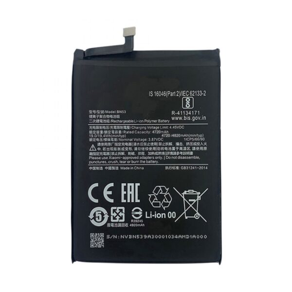 Bateria Xiaomi Mi 10t Lite 5g /Bm4w 3.87v 4820mah