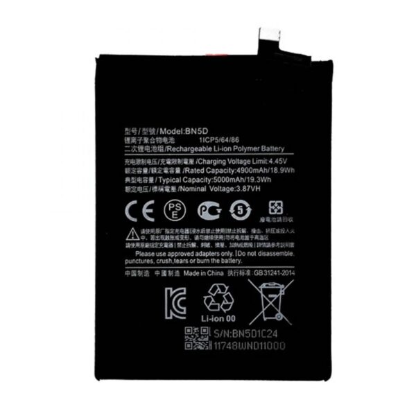 Bateria Xiaomi Redmi Note 11/Note 11s / Bn5d 5000mah 3.87v
