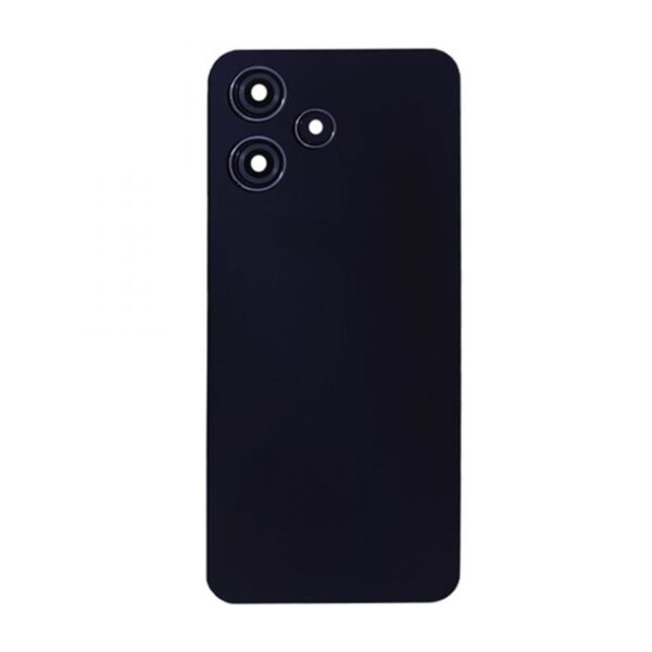 Tampa Traseira Xiaomi Redmi 12 5g Preto Com Lente De Câmera