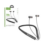 Auscultadores Neckband Hoco ES71 Platinum Preto