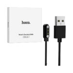 Carregador Sem Fio Hoco para Y25 Sports Smartwatch Preto