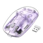 Rato Sem Fio Hoco GM29 Crystals 2,4Ghz Roxo Romântico - Image 4