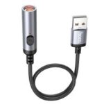 Isqueiro Mini Hoco UA30 USB 30cm Preto - Image 4