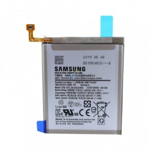 Bateria Samsung Galaxy A20e (A202) Ba202abu 3000mah 3.85v 11.55wh