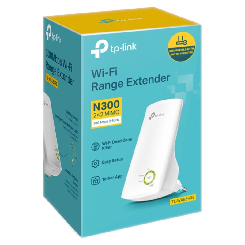 Repetidor Sinal WI-FI TP-Link TL-WA854RE Coverage 300Mbps Universal - Image 4