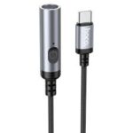 Isqueiro Mini Hoco UA30 Tipo-C 30cm Preto - Image 3