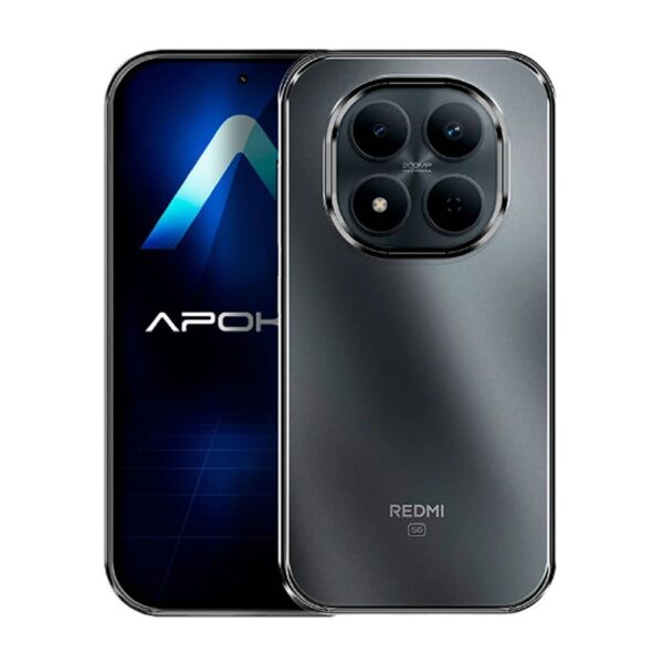 Capa Silicone Gel Bumper Xiaomi Redmi Note 15 Pro 4G Preto