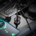 Carregador de Carro Hoco NZ16 Rigorous PD30W com Cabo Tipo-C para Tipo-C 1M Cinza Metálico - Image 10