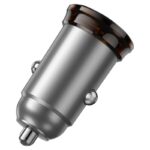 Carregador de Carro Hoco NZ16 Rigorous PD30W com Cabo Tipo-C para Tipo-C 1M Cinza Metálico - Image 7