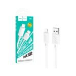 Cabo Lightning Hoco X88 Gratified 2.4A 2m Branco - Image 4