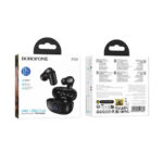 Earbuds Borofone Fq4 Preto Tws Bluetooth Com Redução De Ruído - Image 3