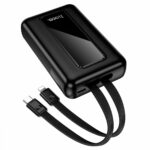 Power Bank Hoco J162A com Tipo-C+Lightning Cabo 22.5W+PD20W 20000mAh Preto - Image 3