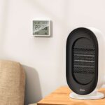 Relógio Eletrónico de Interior Hoco HX41 5 em 1 com Visor de Higrotermómetro Branco - Image 2