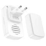 Campainha Sem Fio Autoalimentada Hoco HI26 Branco - Image 5